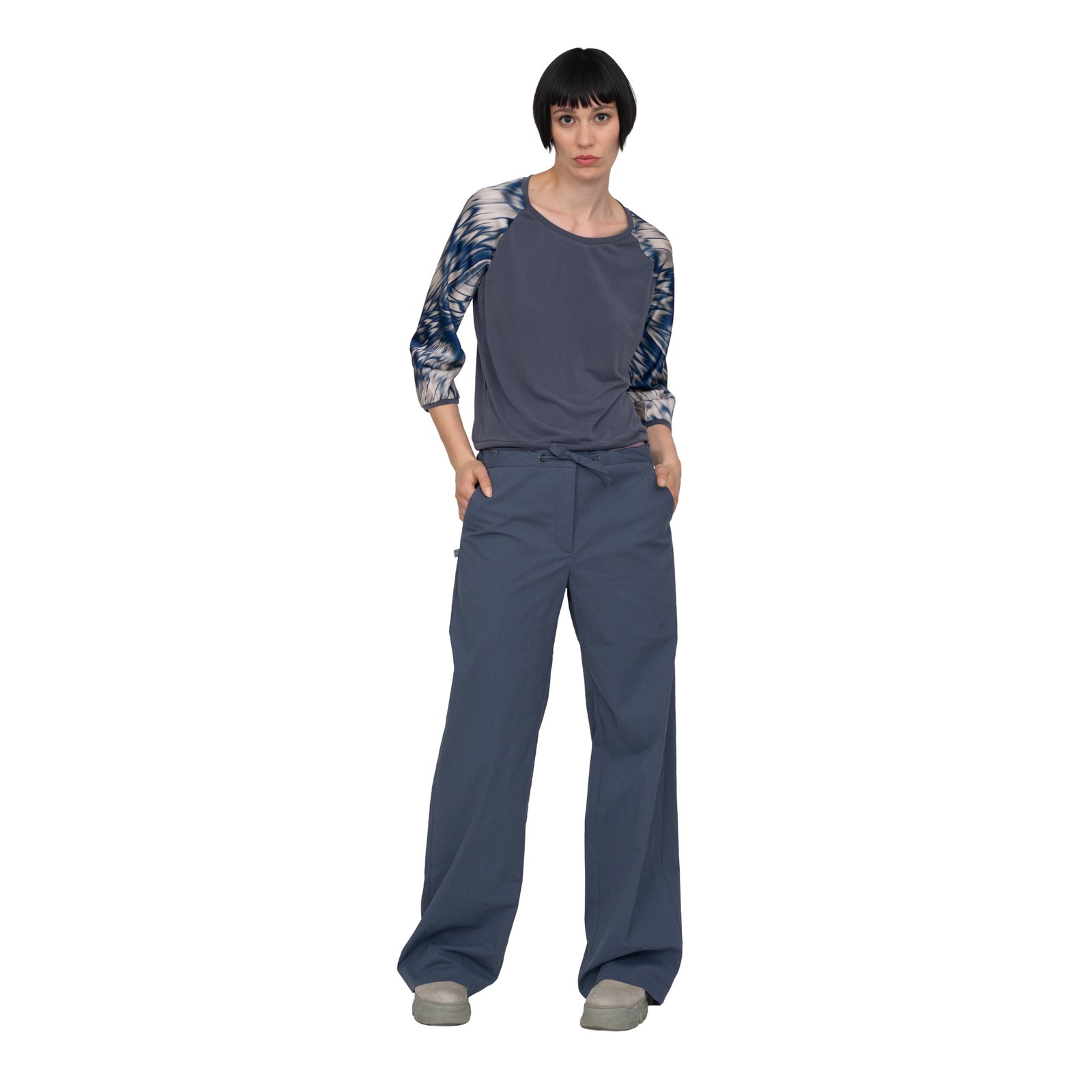 Raglanshirt Ombre / Spaceprint