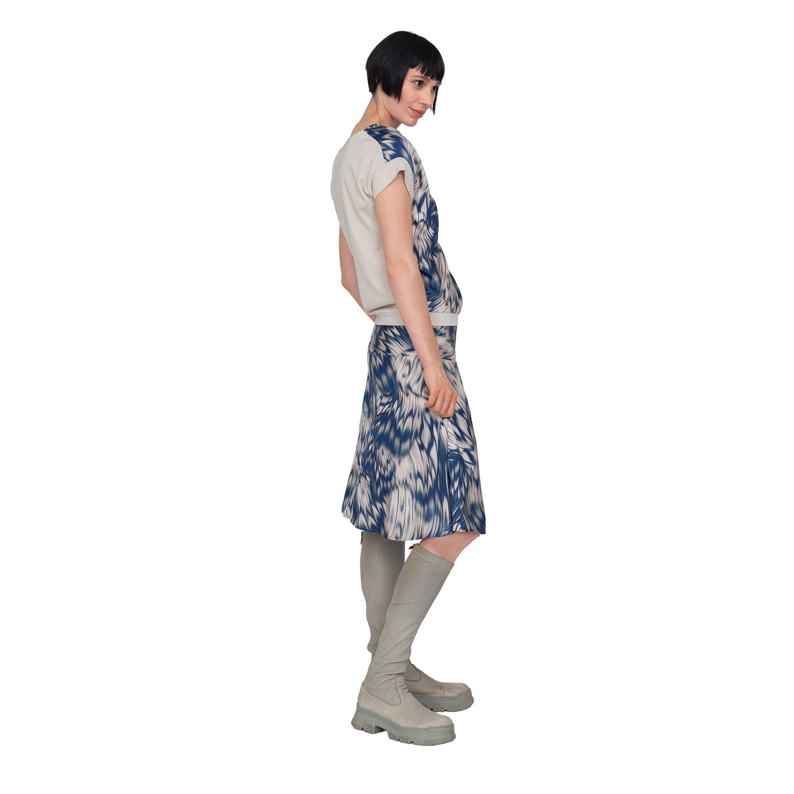 Shirt Wasserfall Spaceprint