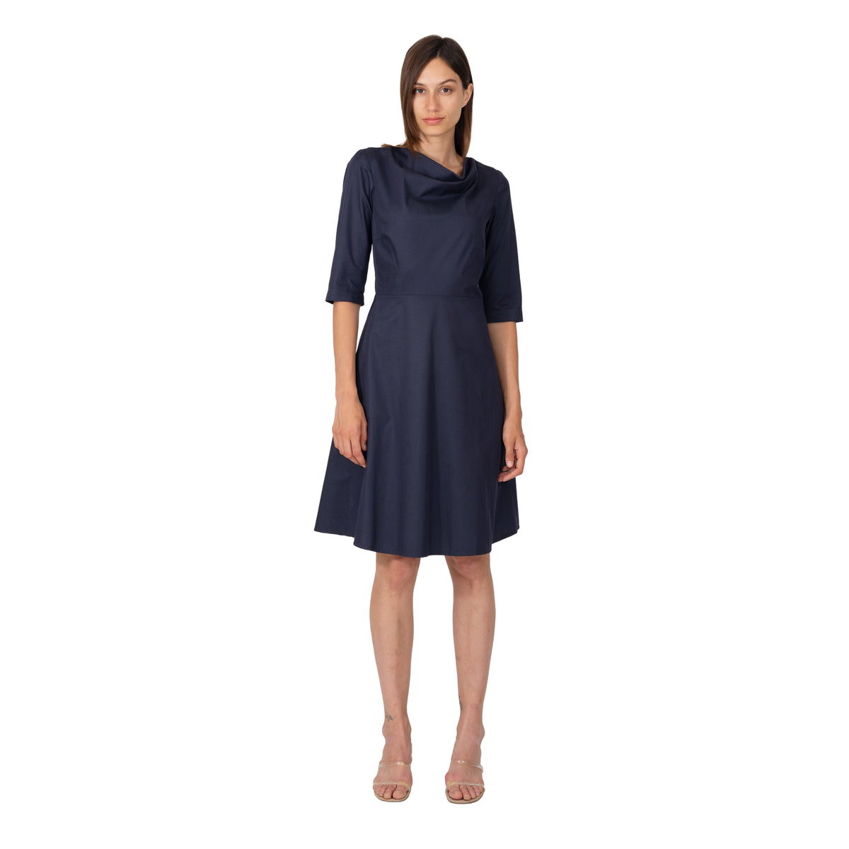 Swingkleid 3/4 Arm, Cotton