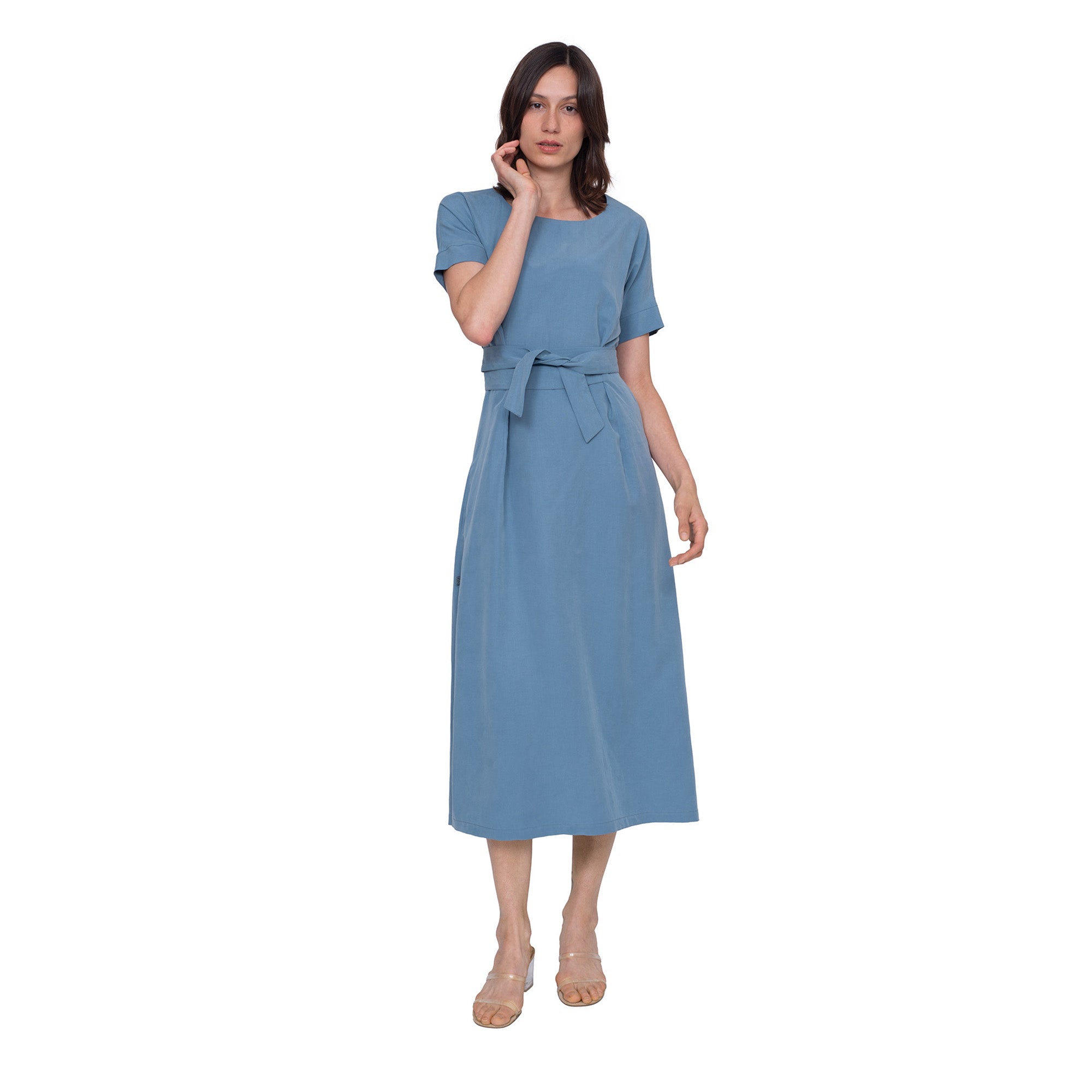 Kleid zum Binden, maxi