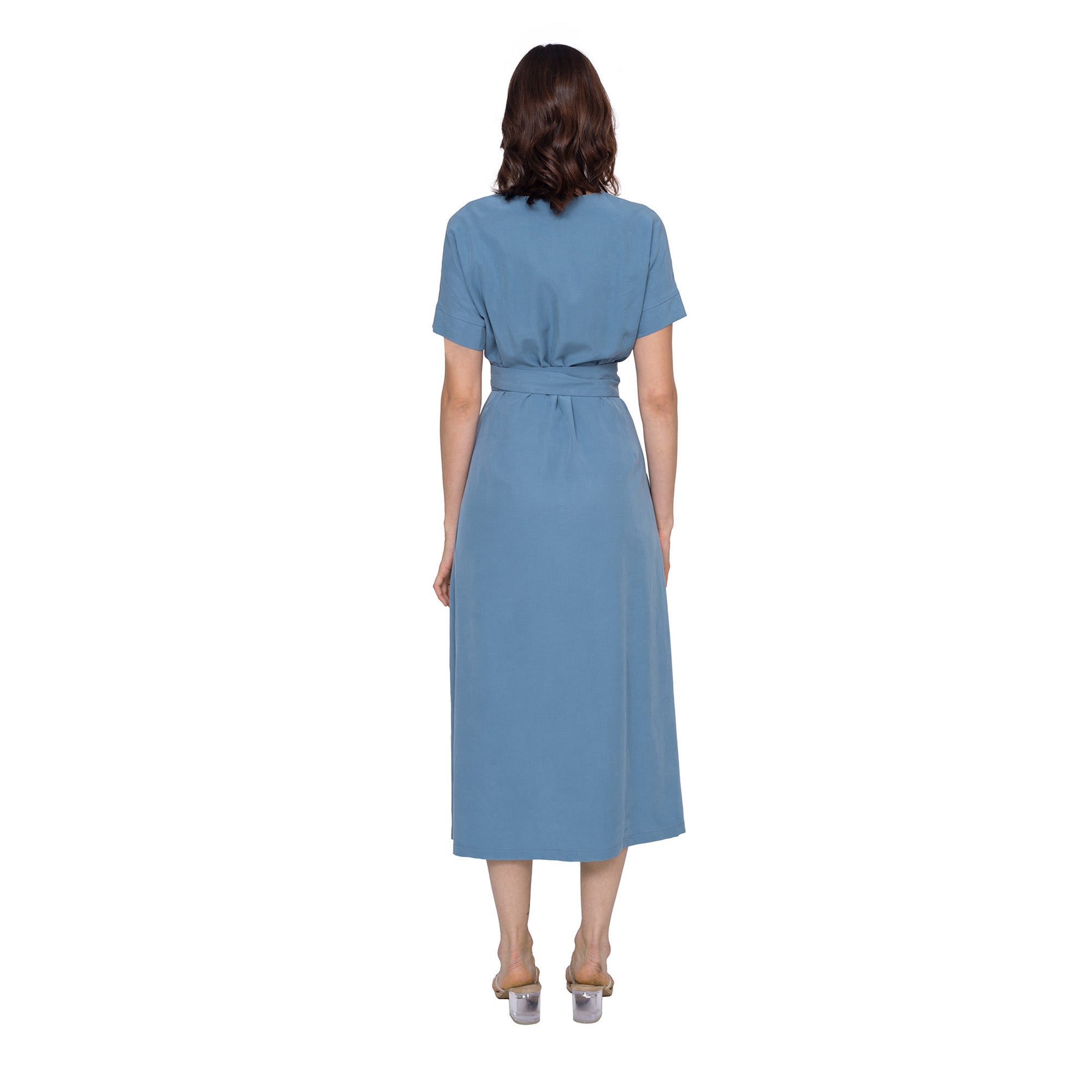 Kleid zum Binden, maxi
