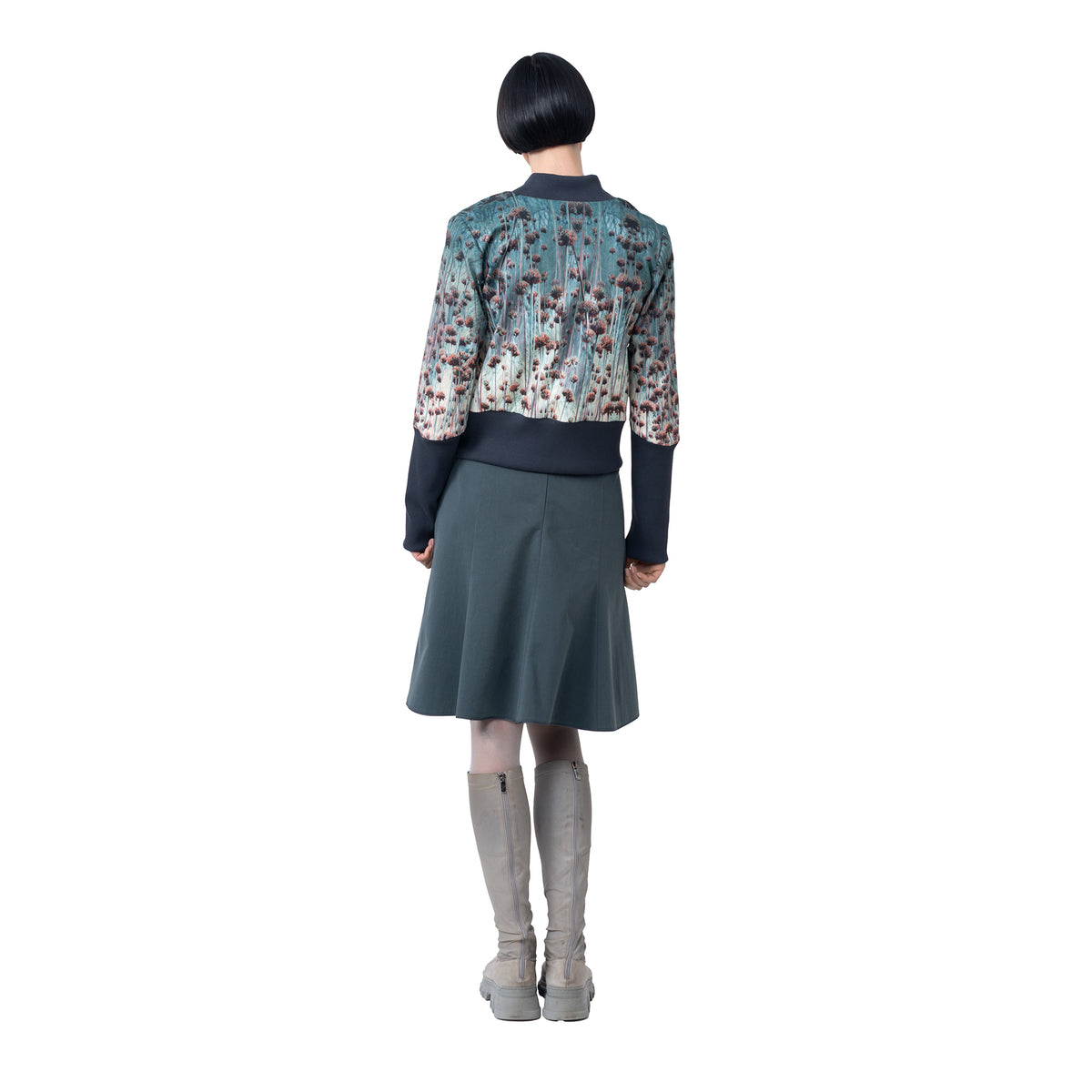 Blousonjacke zum Wenden (Köper/Klee)