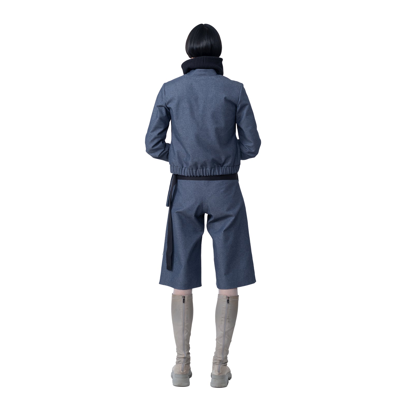 Culotte /Hosenrock mit RV-Tasche