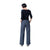 U-Bootpullover, Strick mit Denim