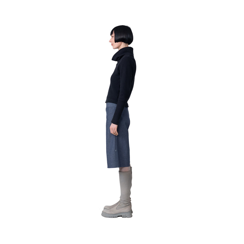 Culotte /Hosenrock mit RV-Tasche