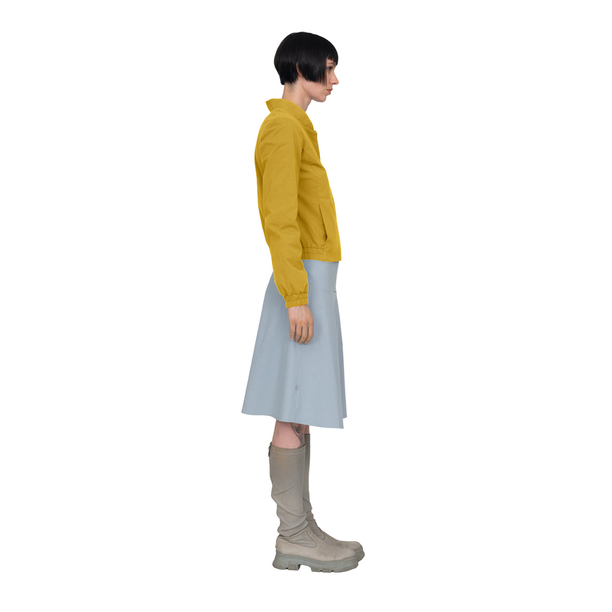 Jacke mit Taschen zum Wenden, curry