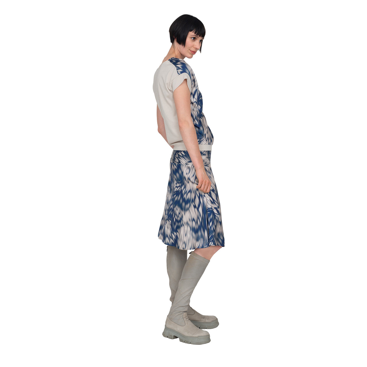 Shirt Wasserfall Spaceprint