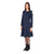 Sweatkleid tailliert mit Cut-Outs aus Bio-Jersey