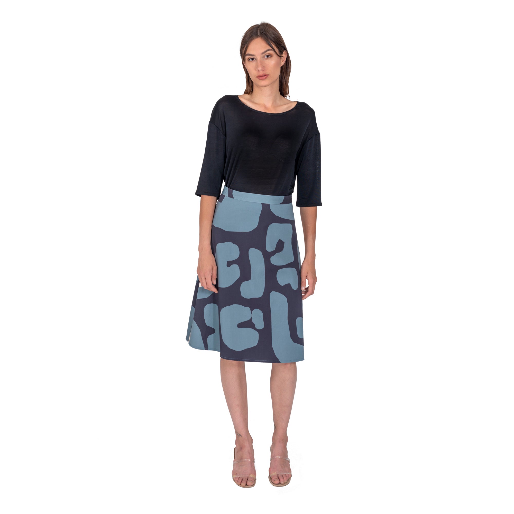 Shirt easy mit 3/4 Arm